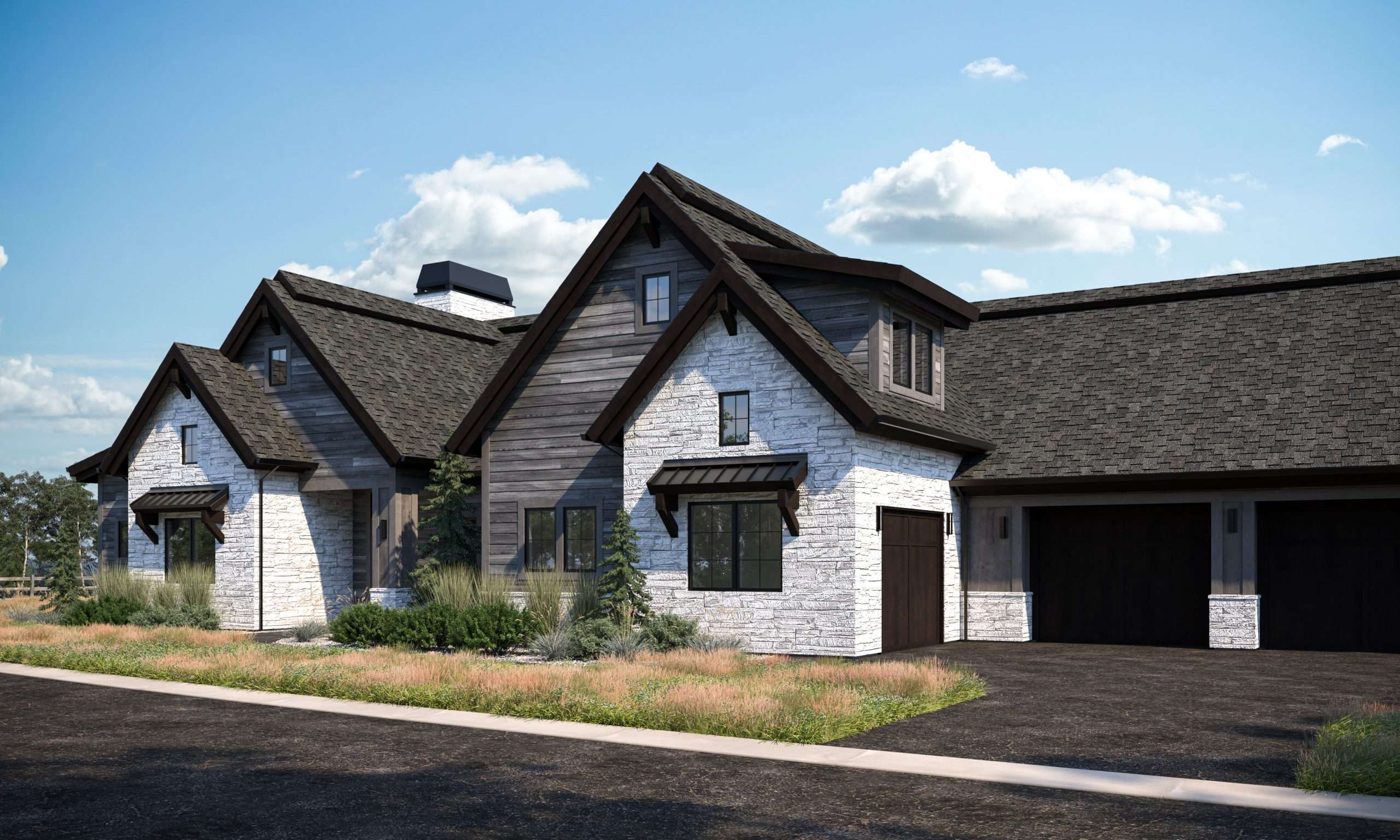 Exterior rendering